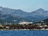 Blick auf Andratx und Tramuntana