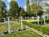 Auf dem Friedhof