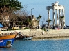 Hafen mit Apollotempel