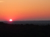 Sonnenuntergang auf dem Aussichtsturm