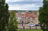 Blick vom Schloss auf die Stadt