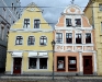 Cottbus, Renovierte Häuser am Markt