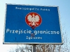 Am polnischen Grenzübergang