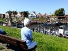 Blick auf den Hafen