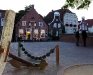 Brücke über den Siel am Hafen