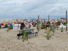 Am Strand von Borkum