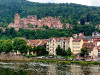 Blick über den Neckar auf das Schloss