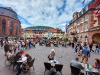 Vor dem Rathaus am Marktplatz