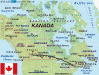 Karte Kanada : Ottawa - Calgary