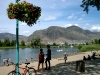 Strand des Thompson River in Kamloops