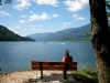 Pause am Slocan Lake - New Denver