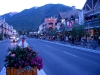 Banff - Mainstreet am Abend