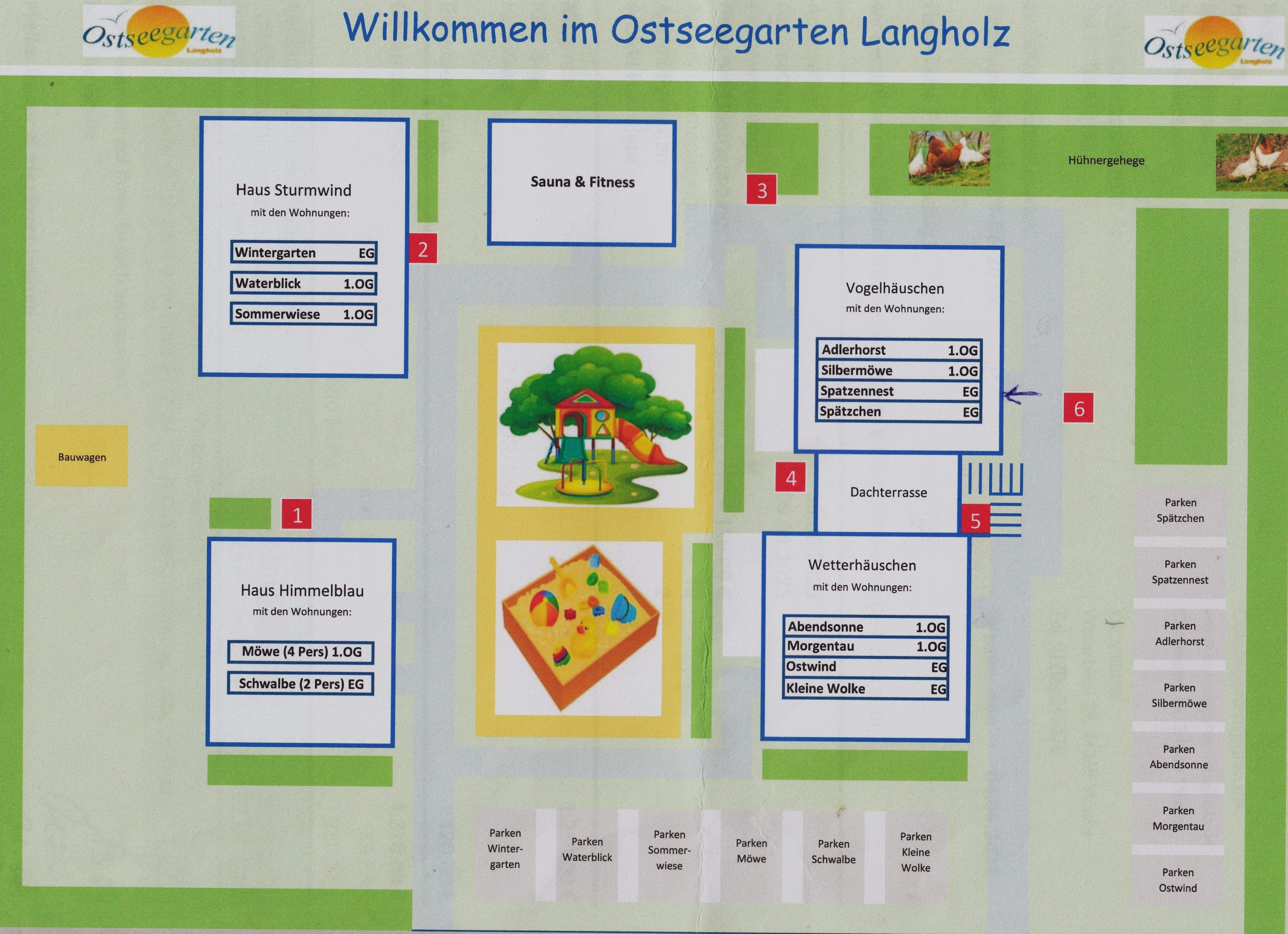Wohnung im Spatzennest