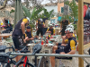 Biker auf der Plaza von Petra