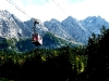 Wettersteingebirge mit Zugspitzseilbahn