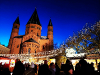 Weihnachtsmarkt in Mainz rund um den Dom